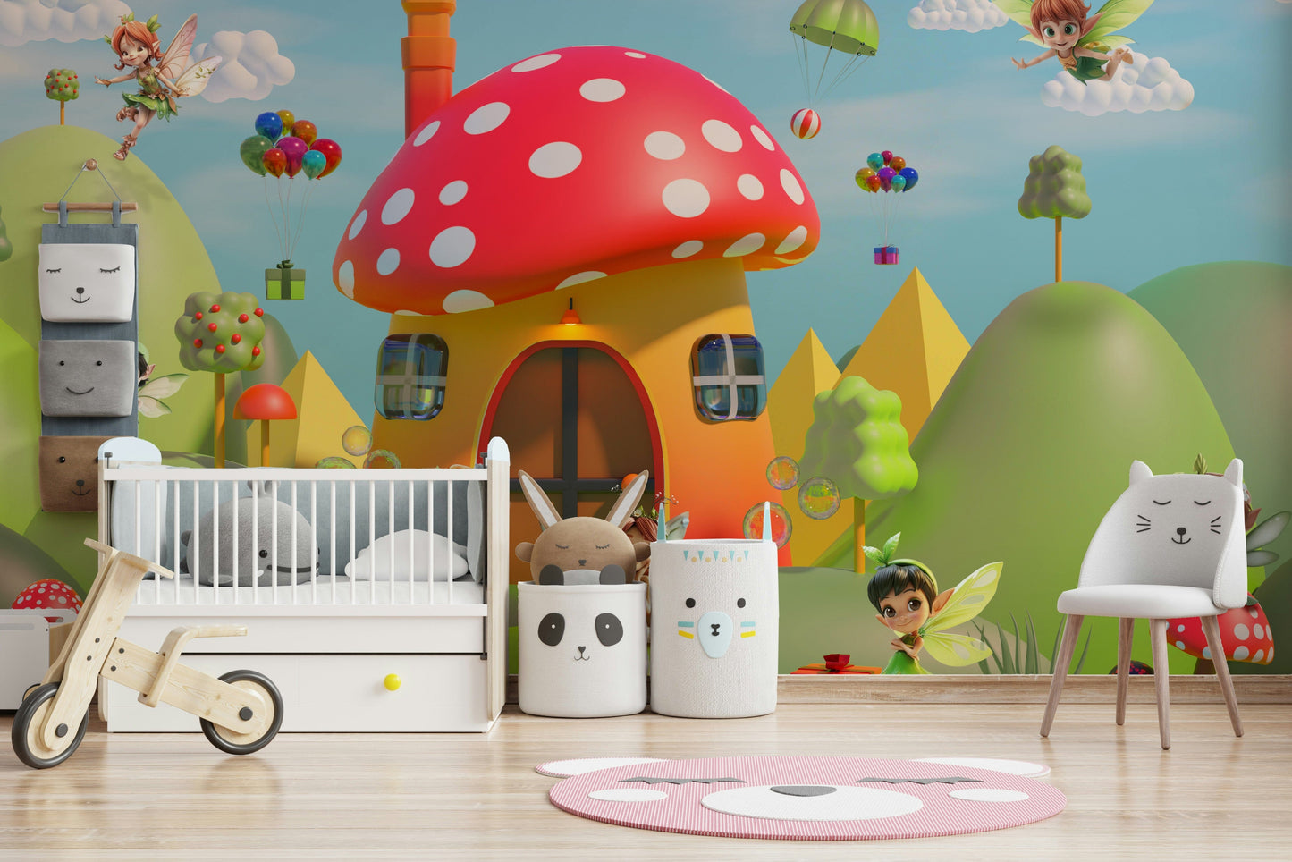 The image feels peaceful and restful.

