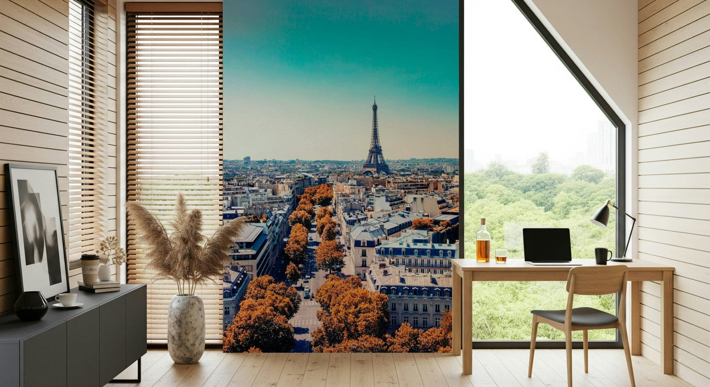 Fall in Paris Wall Mural