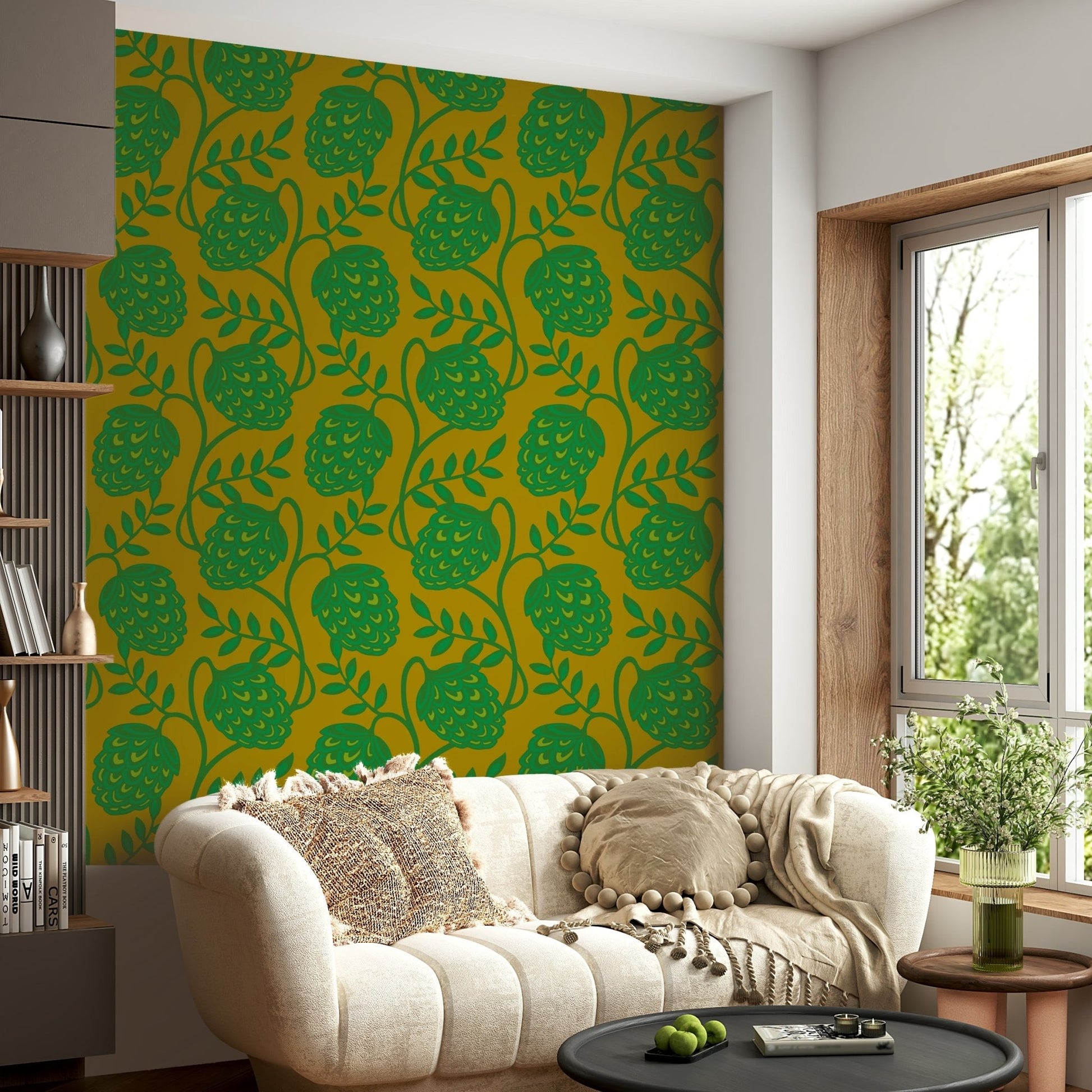 Ideal for a living room, dining area, or accent wall.

