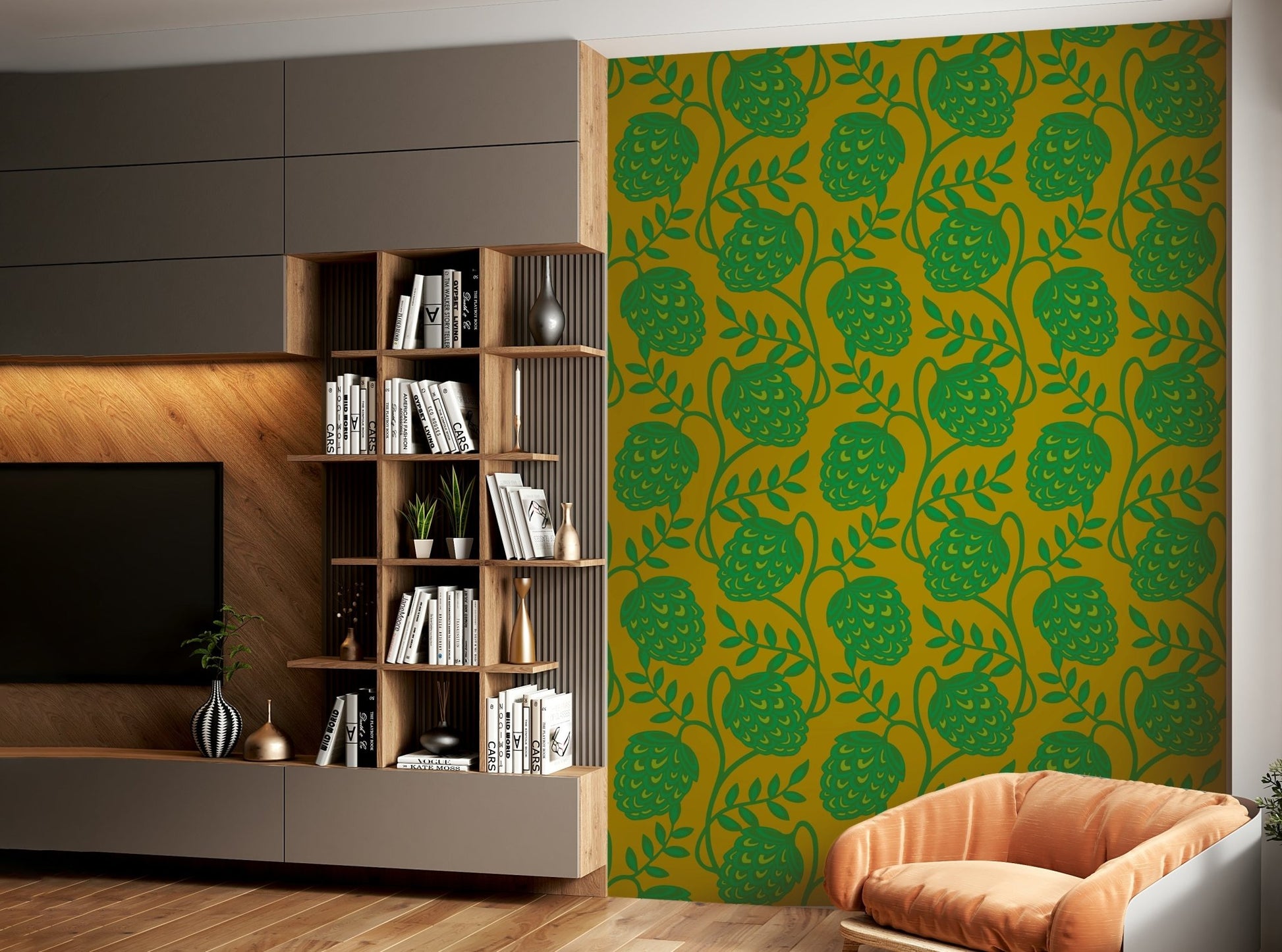 Vibrant and artistic aesthetic.

