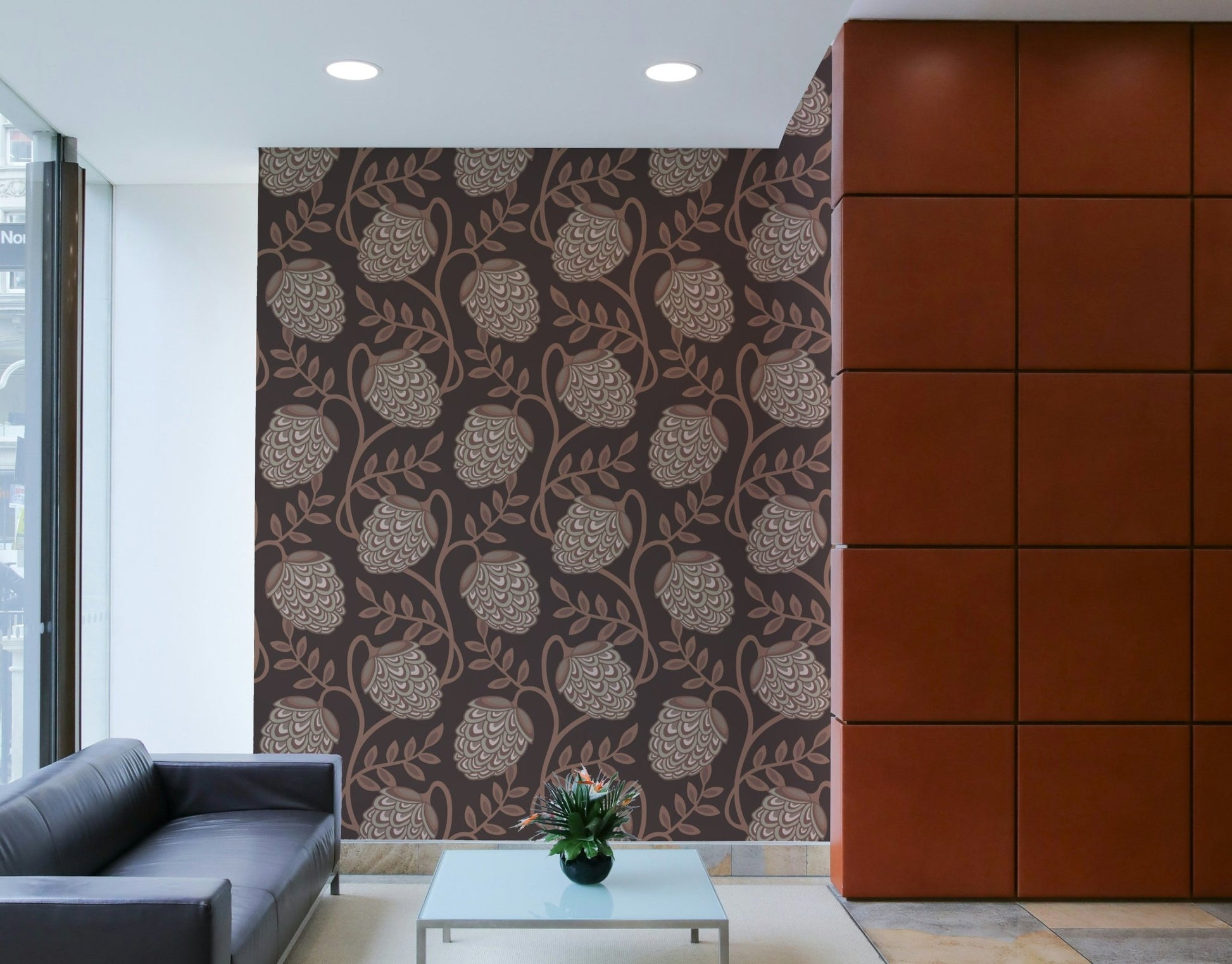 Elegant and inviting aesthetic.

