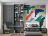 A beautiful mystical forest wallpaper mural for a fantasy theme.

