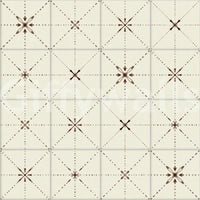 Farmhouse Delicate Backsplash Choco Wallpaper⁠