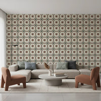 Farmhouse Timeless Backsplash Clay Wallpaper⁠