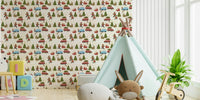 Holiday Cheer celebratory wall covering

