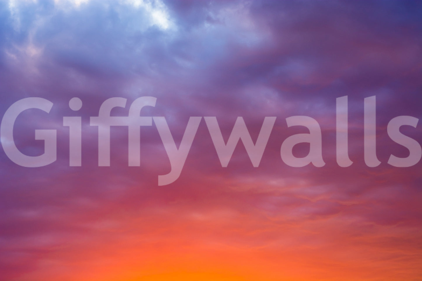 A detail of the warm tones in the sky.