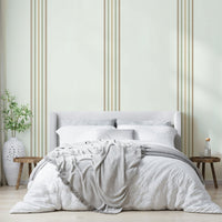 Cozy, fall-themed wall mural

