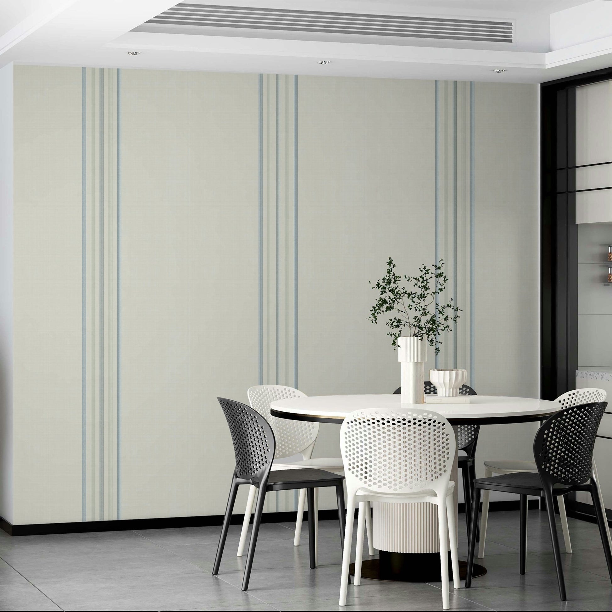 Beige and cream stripe wall pattern
