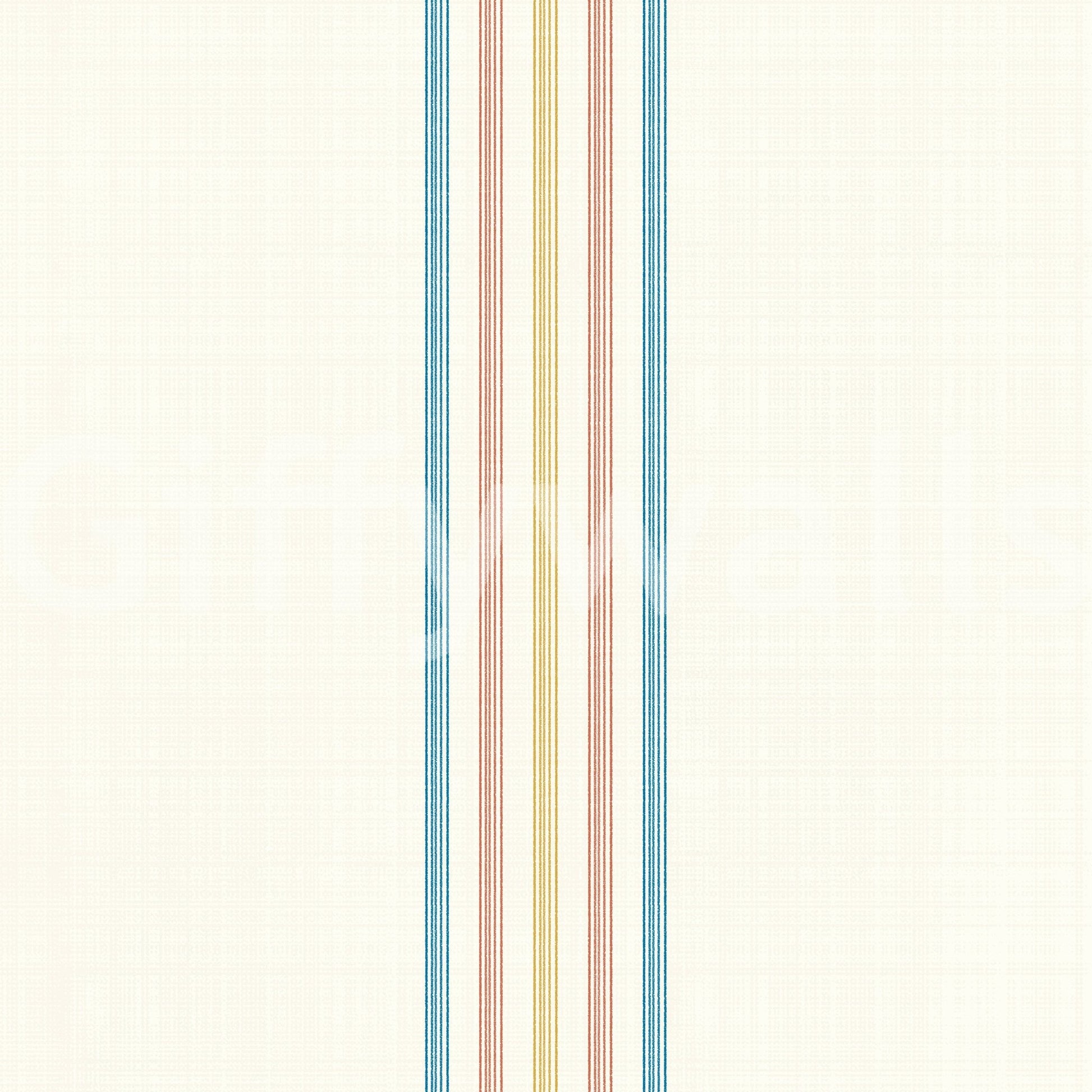Neutral and soft stripe wall design

