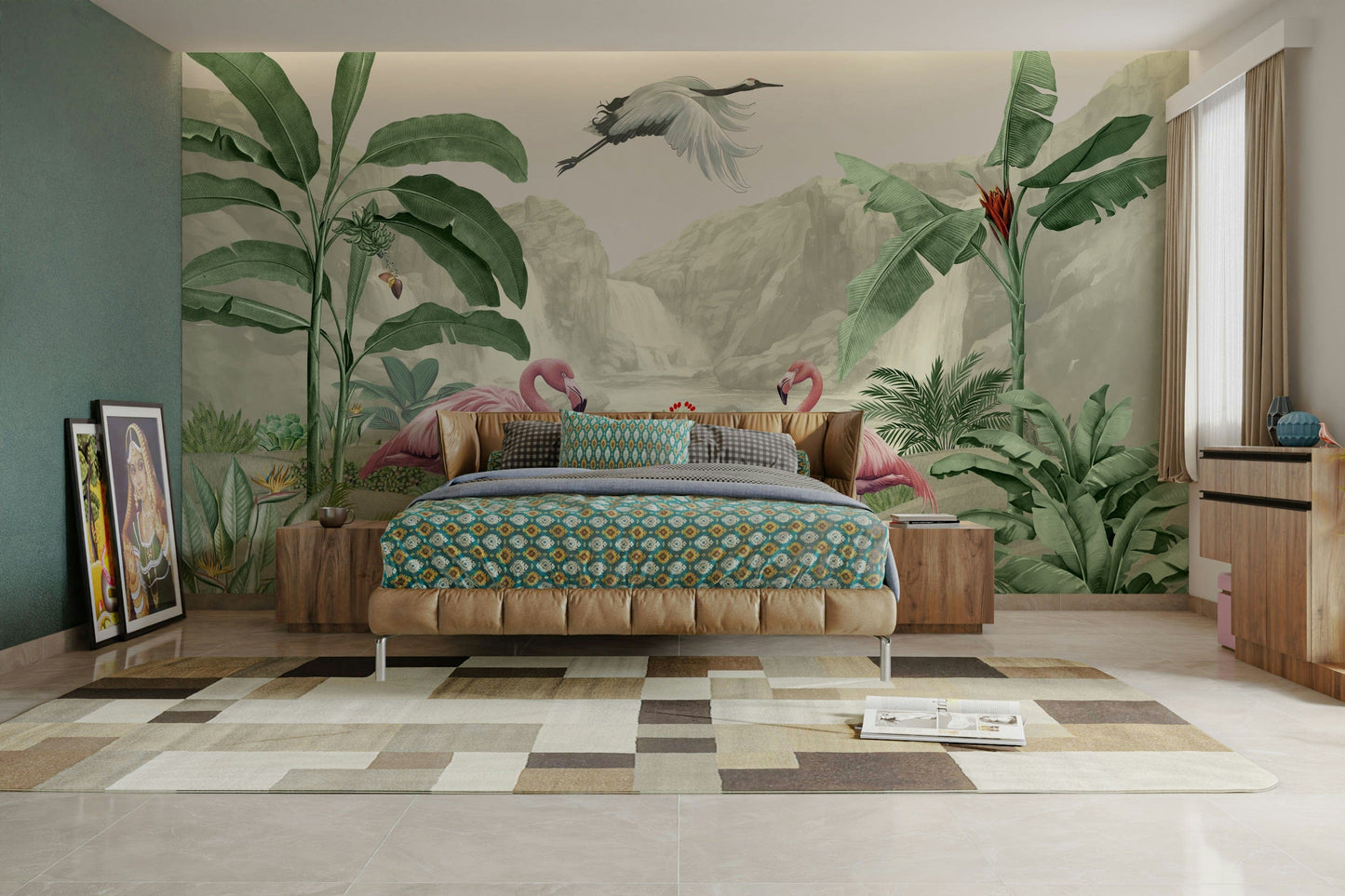 The image is suitable for a child's room or a nursery.

