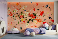 Floral Flush Wall Mural -2740785