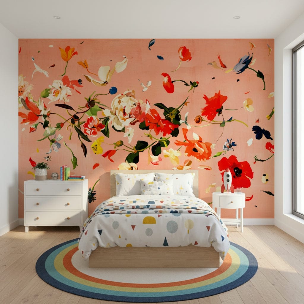 Floral Flush Wall Mural -2740785