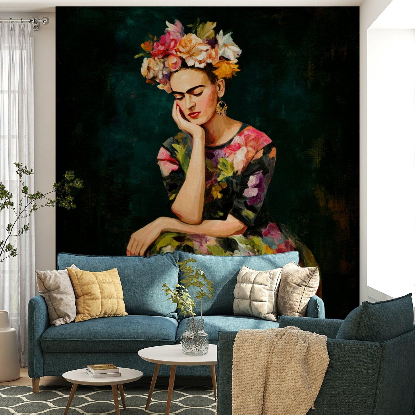 Mural inspired by iconic Mexican artist and muse

