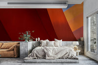 An artistic liquid abstract mural for home decor.

