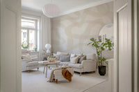 Minimalist aesthetic for a Flow State Wall Mural surface