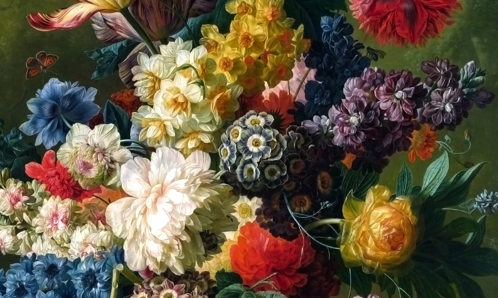 Dark Floral Wallpaper For Walls