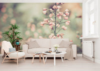 Flowering Heuchera Wall Mural