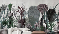 Flowers & Plant Wallpaper Mural
