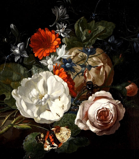 Flower Insects Wallpaper Wall Murals