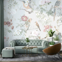 Gentle bloom wall mural art

