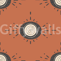 Scandinavian-inspired floral wallpaper offering a serene and stylish look

