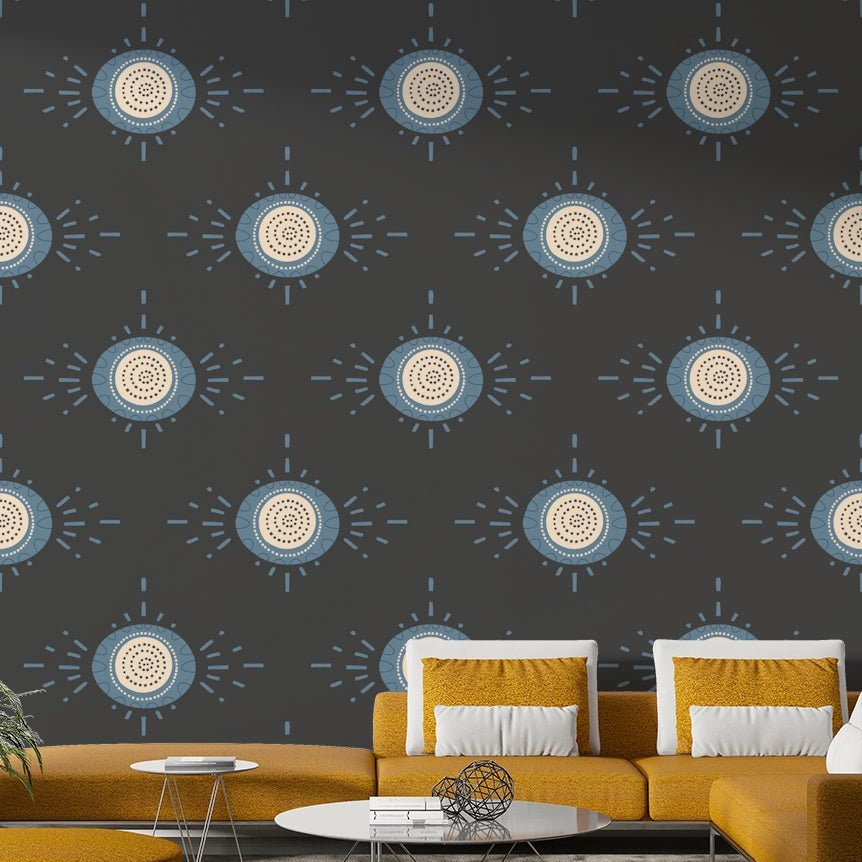 Clean lines and modern floral motifs adding sophistication to your walls

