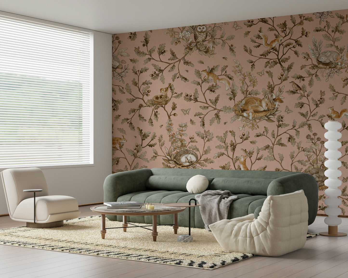 Forest Nap Wall Mural