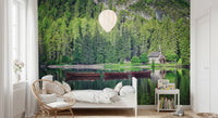 Forest Lake Retreat Wall Mural