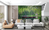 Forest Lake Retreat Wall Mural