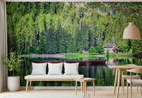 Forest Lake Retreat Wall Mural