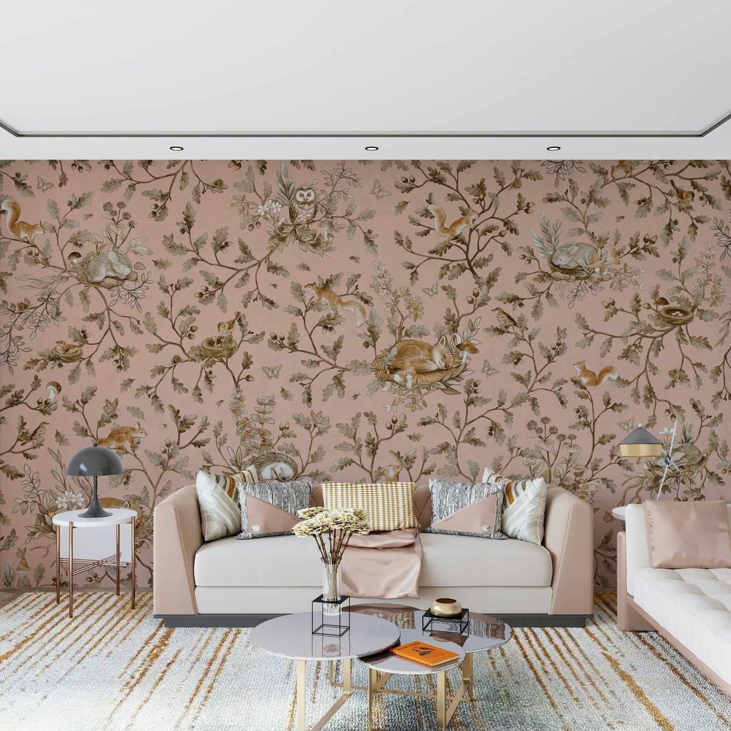 Forest Nap Wall Mural