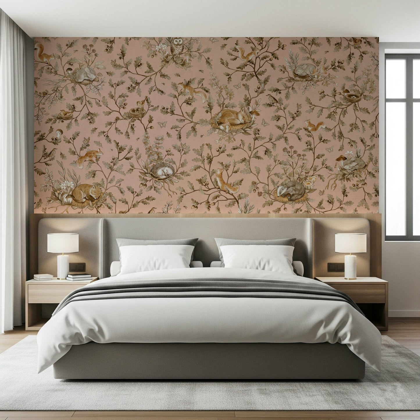 Forest Nap Wall Mural