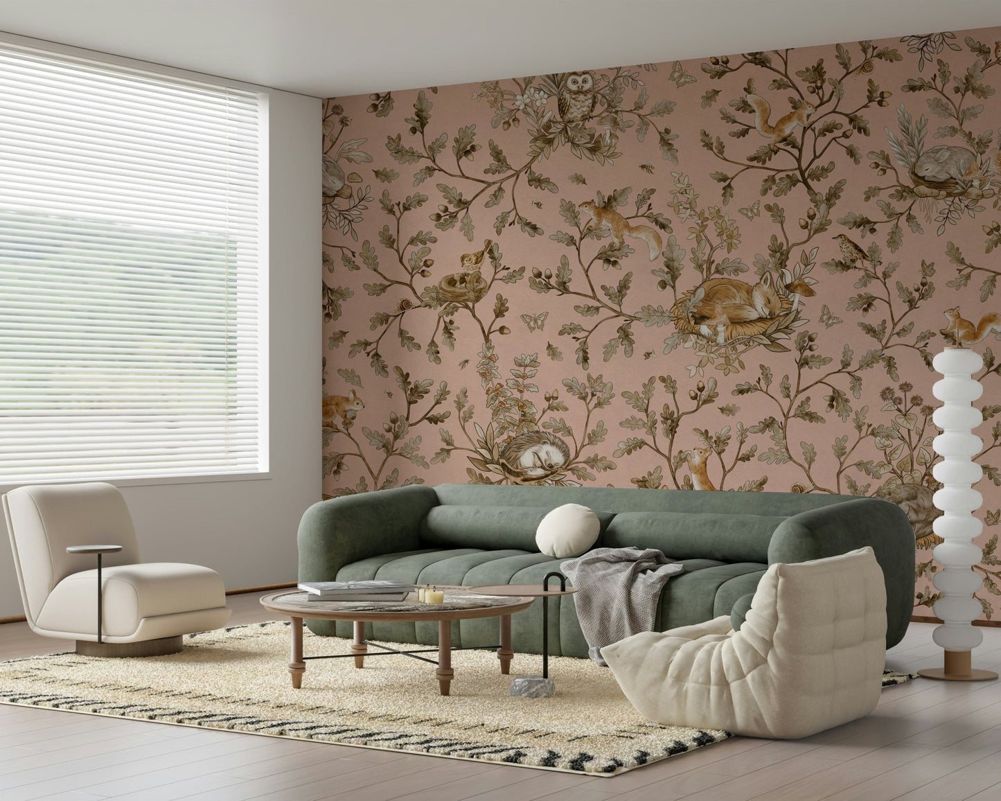 Forest Nap Wall Mural