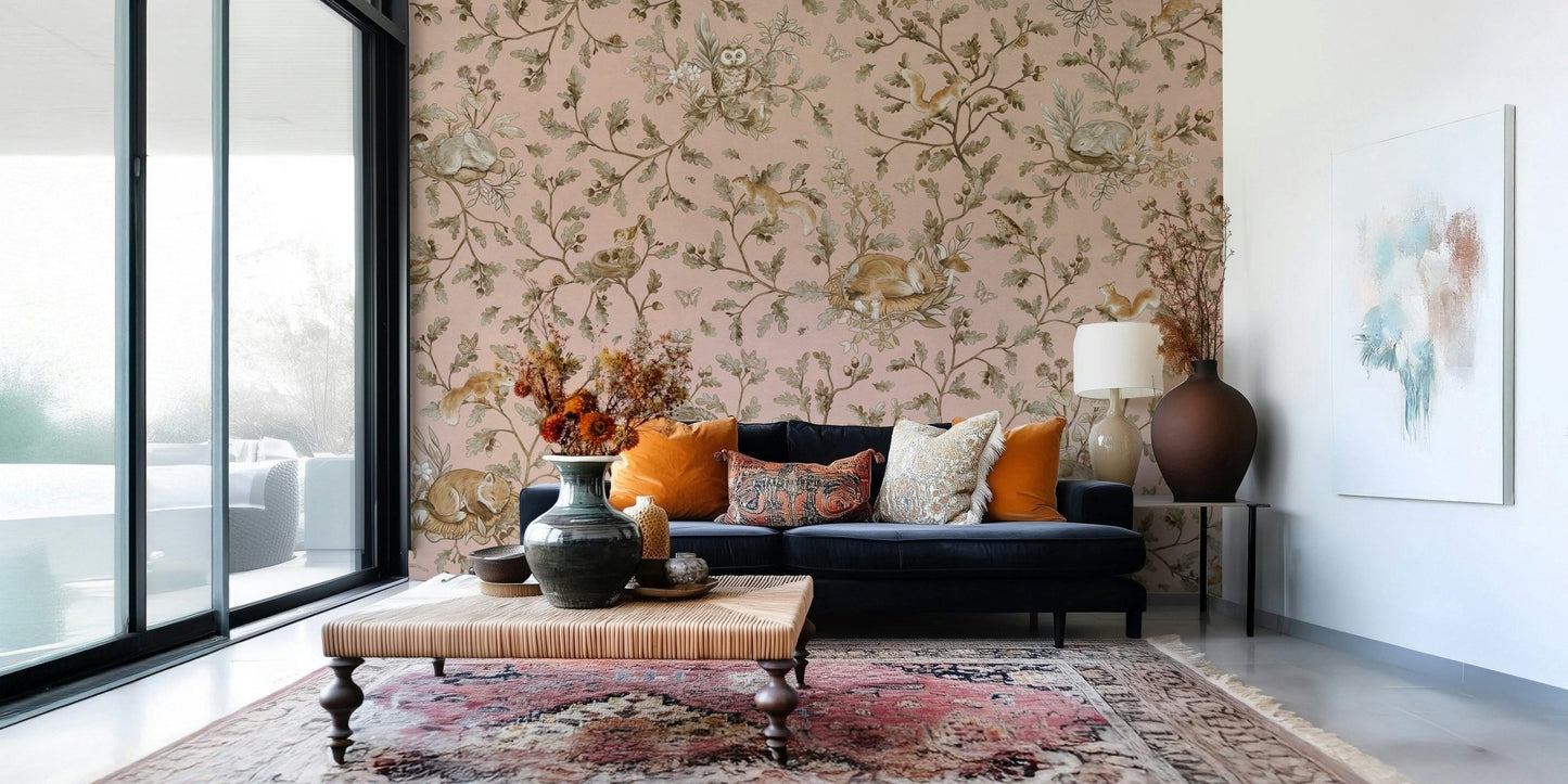 Forest Nap Wall Mural