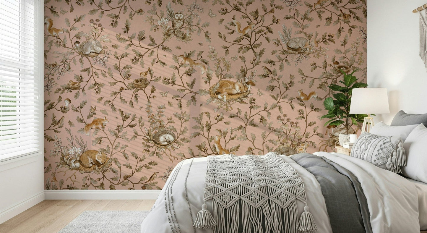 Forest Nap Wall Mural