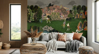 Forest Wallpaper design inspired by timeless forest stories