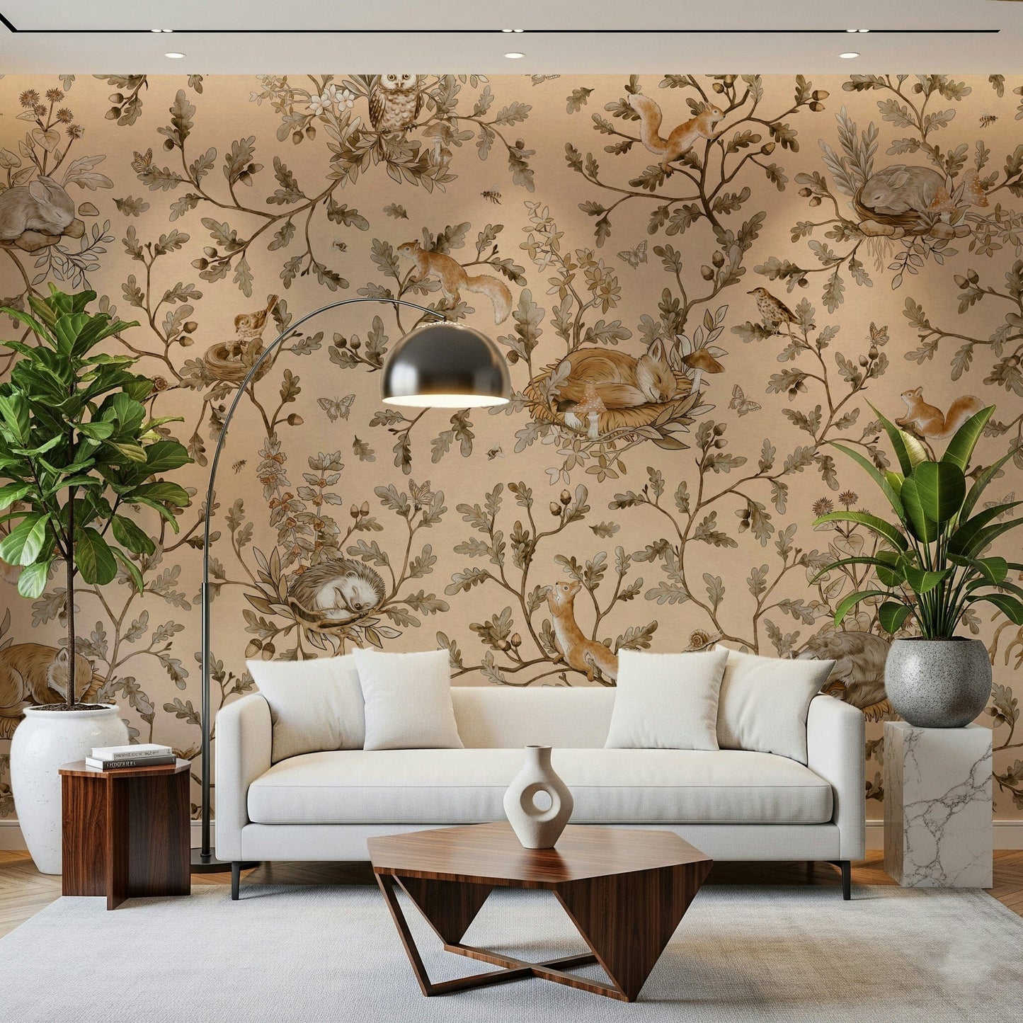 Forest Slumber Wallpaper Wall Mural