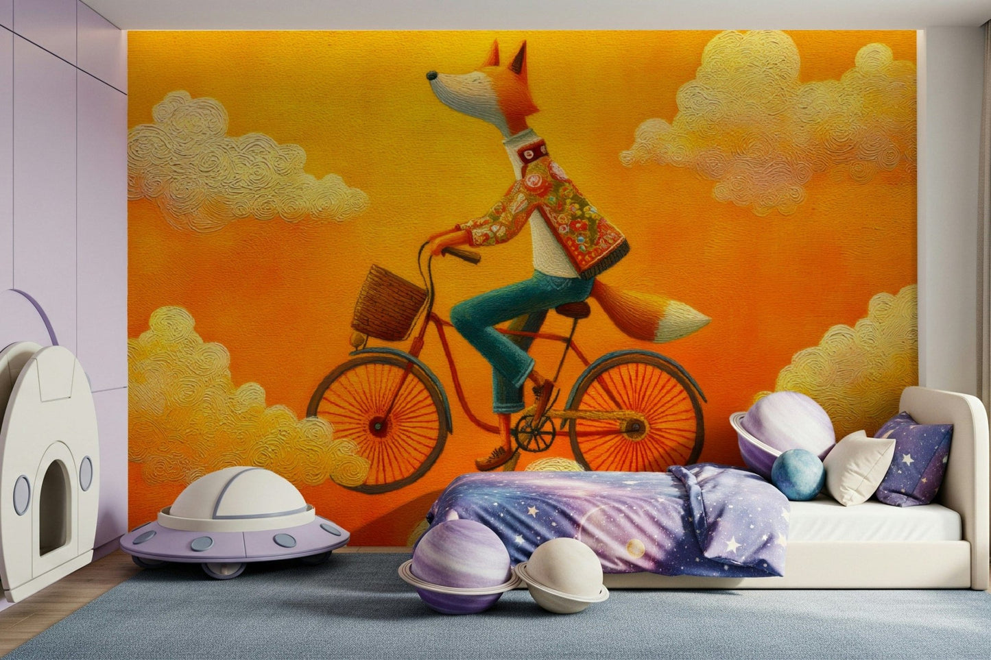 Fox's Aerial Adventure Wall Mural