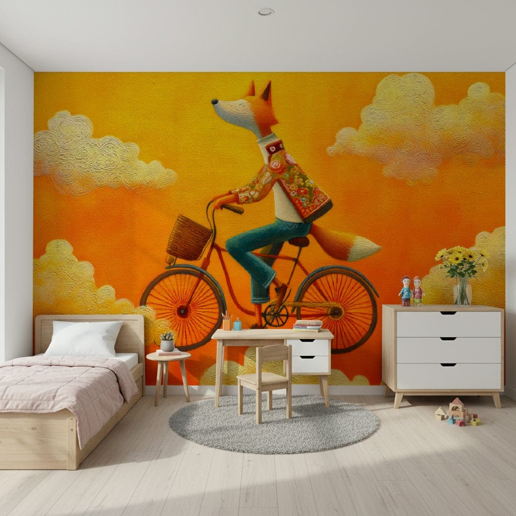 Fox's Aerial Adventure Wall Mural