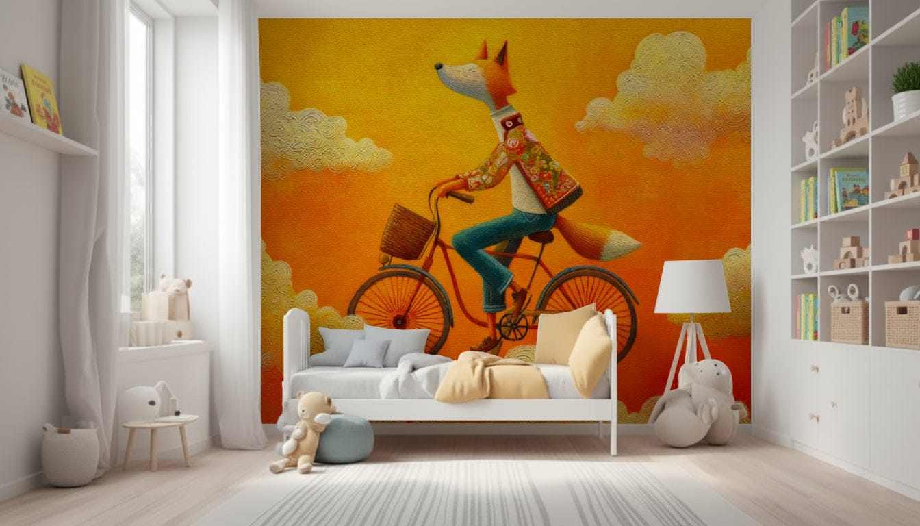 Fox's Aerial Adventure Wall Mural
