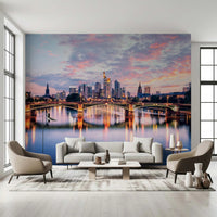 Frankfurt Dawn Wall Mural