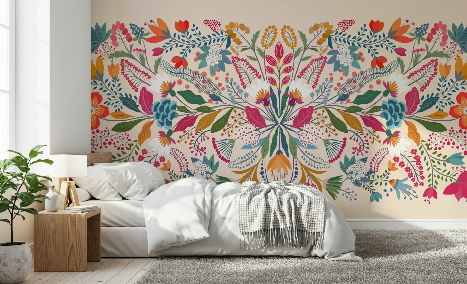 Frida's Garden Wall Mural