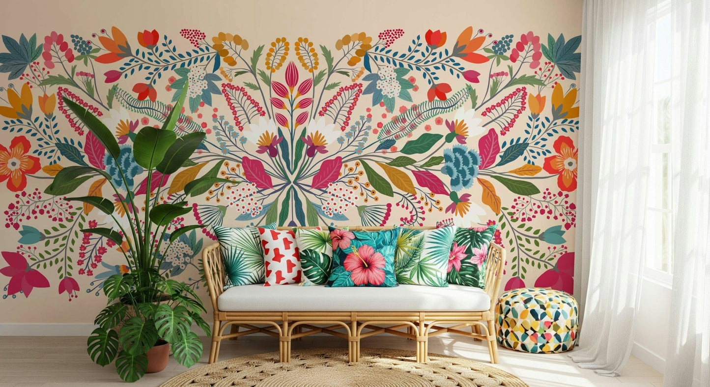 Frida's Garden Wall Mural