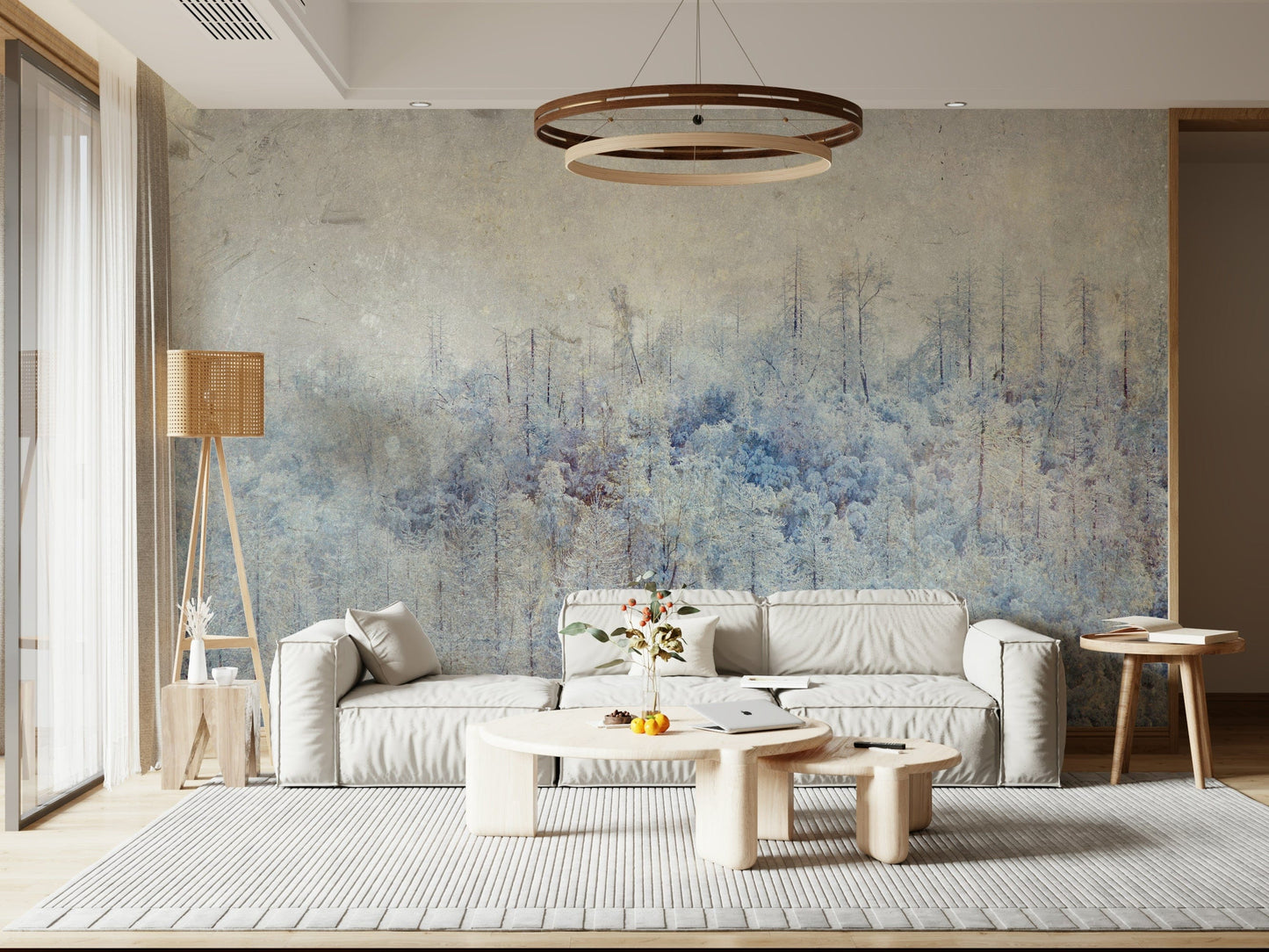 Frosted Forest Dream Wall Mural -2671433