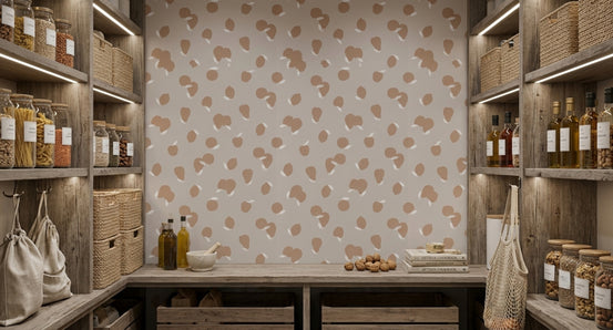 Fruitful Kids Wallpaper for pantry