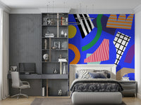 A classic abstract style wallpaper for walls.

