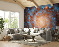 The celestial shapes are a central focus of the image.

