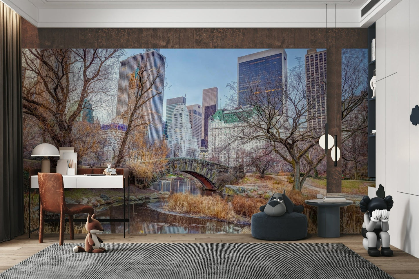 New York Central Park bridge design
