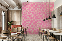 Soft and inviting tones on wallpaper.

