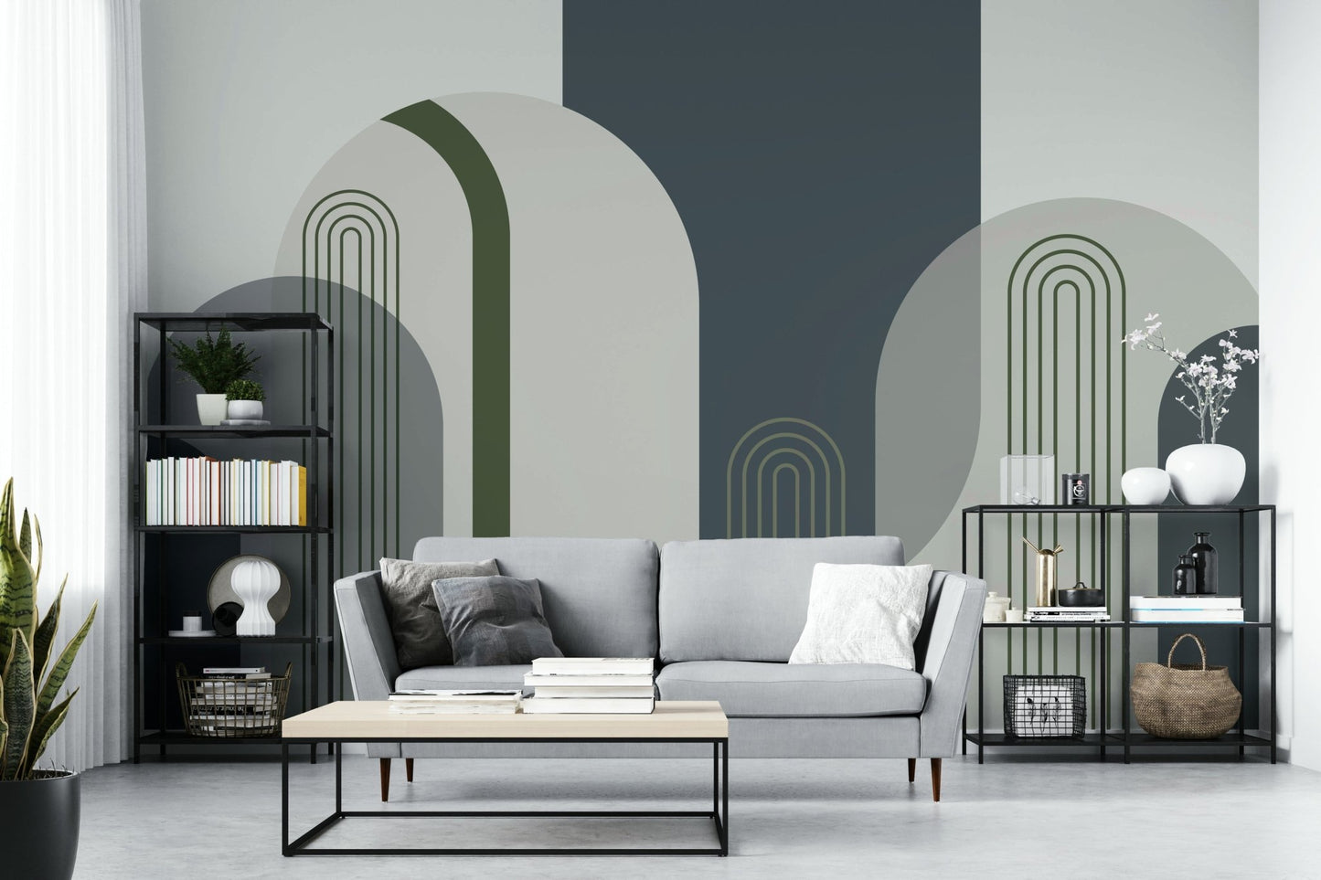 The image shows an artistic impression of gentle, abstract shapes.

